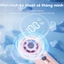 JAMAY MF10 Quạt Phun Sương Turbo Quạt cầm tay sạc điện199 cấp độ gió hoạt động êm ái giao diện Type-C