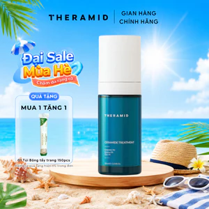 Serum Siêu Phục hồi, ngừa lão hóa, da sáng khỏe ẩm mịn THERAMID CERAMIDE TREATMENT 3% Ceramide Ectoine CICA 30ml