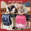 Cặp Đi Học Chống Gù Cho Bé Tiểu Học Zoyzoii Vintage Backpack B33 Công Thái Học Cho Bé Trai Bé Gái