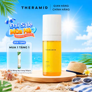 Serum mờ nhăn giảm thâm đốm THERAMID LINO-8 Vitamin F K CoQ10 chống oxy hóa, phục hồi da, làm dịu da, giảm viêm 30ml