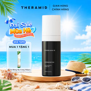 Serum Đồng Peptide Theramid Copper Peptide 3% tinh khiết Kích thích Collagen, Siêu Phục Hồi, Chống lão hóa 30ml