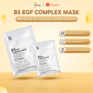 Mặt nạ B5 Kr.Lab+ cấp ẩm phục hồi dưỡng trắng EGF complex Mask B5 niacinamide EGF 25ml