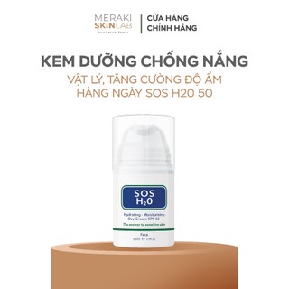 Kem dưỡng Chống nắng Vật lý,tăng cường độ ẩm hàng ngày SOS H20 SPF30 Anh [SOS SERUM]
