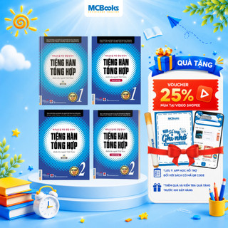 Sách - Tiếng Hàn Tổng Hợp Dành Cho Người Việt Nam Sơ Cấp 1,2 (Combo/Lẻ)