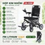 Xe Lăn Điện VA-XE56 Lithium Cao Cấp - Gấp gọn, An toàn cho Người Già & Người Bệnh (BẢO HÀNH 2 NĂM)