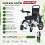 Xe Lăn Điện VA-XE56 Lithium Cao Cấp - Gấp gọn, An toàn cho Người Già & Người Bệnh (BẢO HÀNH 2 NĂM)
