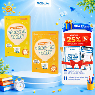 Sách - Combo Bài tập bổ trợ nâng cao Toán lớp 2