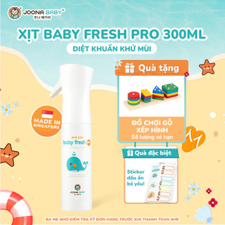 Xịt đa năng khử khuẩn,khử mùi đồ chơi, bình sữa, núm ti giả Baby Fresh Pro 300ml cho bé - Joona Baby