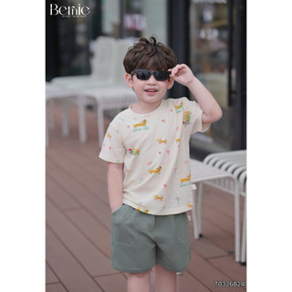 Set cotton in trần Puppy good day rực rỡ mềm,thấm hút mồ hôi B004