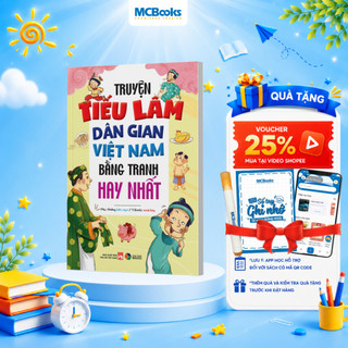 Sách - Truyện tiếu lâm dân gian Việt Nam bằng tranh hay nhất - Đại Mai Books
