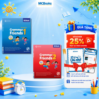 Sách - Grammar Friends - Tài liệu học tiếng Anh chuẩn quốc tế cho trẻ từ 6 tuổi- Cấp độ Starters