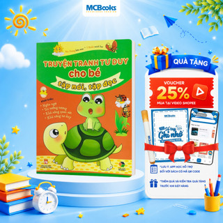 Sách - Truyện tranh tư duy cho bé tập nói, tập đọc - Đại Mai Books