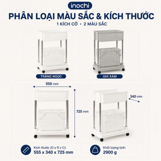 Kệ Giặt Di Động Inochi - Nachi: Giải Pháp Hoàn Hảo Cho Phòng Giặt Hiện Đại