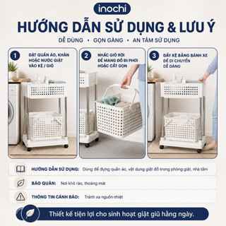 Kệ Giặt Di Động Inochi - Nachi: Giải Pháp Hoàn Hảo Cho Phòng Giặt Hiện Đại