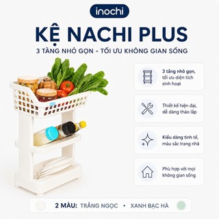 Kệ Nachi & Nachi Plus: Nhựa PP, Thiết Kế 3 Tầng, Dễ Tháo Lắp, Tiện Dụng, Gọn Gàng