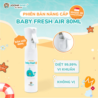 Xịt đa năng khử khuẩn, khử mùi đồ chơi, bình sữa, núm ti giả Baby Fresh an toàn cho bé - Joona Baby