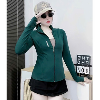 (MAY ĐẸP ) ÁO KHOÁC THUN LẠNH GYM CỔ TRỤ IN CHỮ SPORT CHẤT VẢI CO GIÃN, THOÁNG MÁT, CHỐNG NẮNG K&B FASHION