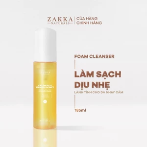 Sữa Rửa Mặt Hoa Cúc Làm Sạch Dịu Nhẹ Dưỡng Ẩm Zakka Naturals 185ml