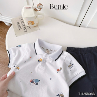 Set Polo xe tinh nghịch áo cotton co gian thoải mái quần kaki giặt mềm xịn sò B006