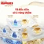 COMBO 5 Tã/Bỉm Dán Huggies Skin Perfect Size NB70+4/S80+2/76+3 với 2 vùng thấm hút