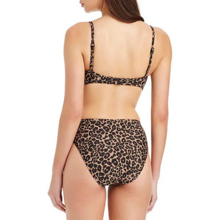 Size L/ Bộ bơi 2 mảnh, bikini đi biển hoạ tiết da báo nổi bật,tôn dáng, áo có gọng sẵn đệm ngực hàng VNXK