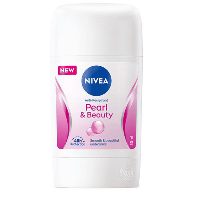 Sáp Ngăn Mùi Nivea Brightening Dưỡng Da Sáng Mịn &  Ngọc Trai Đẹp Quyến Rũ Pearl & Beauty 50ml