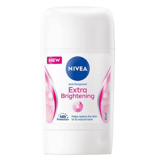 Sáp Ngăn Mùi Nivea Brightening Dưỡng Da Sáng Mịn &  Ngọc Trai Đẹp Quyến Rũ Pearl & Beauty 50ml