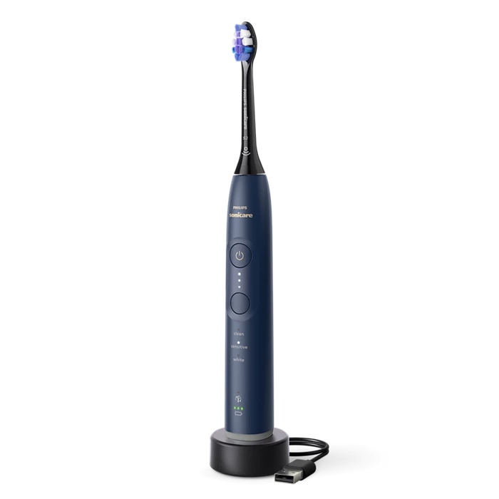 Bàn chải điện Philips Sonicare Series 6500 HX7413/06 – Dành cho răng và nướu nhạy cảm, làm sạch dịu nhẹ, bảo vệ nướu