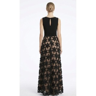 Đầm dạ hội hoa vnxk dư Livia Jolie
