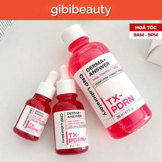 Toner/Tinh chất dưỡng sáng CNP LABORATORY Derma Answer Pink Toning Toner/Deep In Shot TXAAmpule