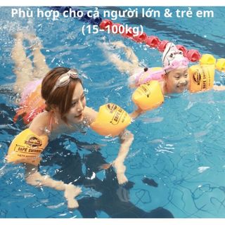 Homee.cok Phao Tay Tập Bơi Trẻ Em - Phao Bơi Cho Bé PVC Dày Dặn, Hỗ Trợ Học Bơi, Giữ Nổi Tốt, Dễ Đeo