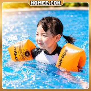 Homee.cok Phao Tay Tập Bơi Trẻ Em - Phao Bơi Cho Bé PVC Dày Dặn, Hỗ Trợ Học Bơi, Giữ Nổi Tốt, Dễ Đeo