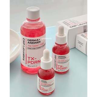 Toner/Tinh chất dưỡng sáng CNP LABORATORY Derma Answer Pink Toning Toner/Deep In Shot TXAAmpule