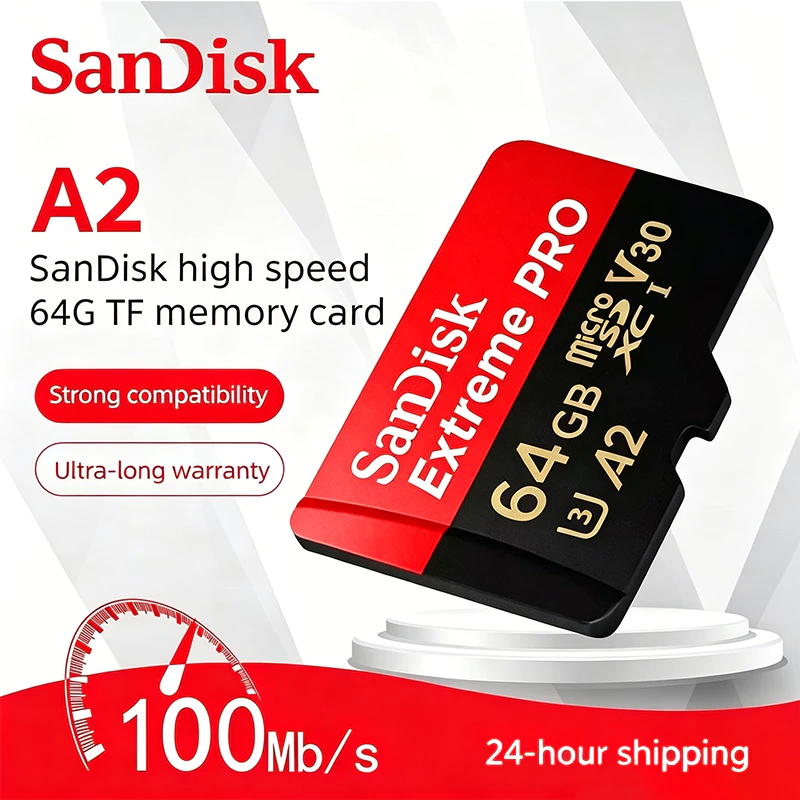 Thẻ nhớ MicroSDXC SanDisk Extreme pro 128GB/256GB/ 512GB A2 C10 U3 V30 UHS-I upto 190MB/s SDSQXAH.