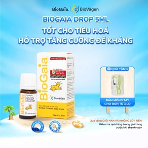 Men vi sinh BioGaia ProTectis Drops cải thiện hệ tiêu hóa xuất xứ Thụy Điển dung tích 5ml