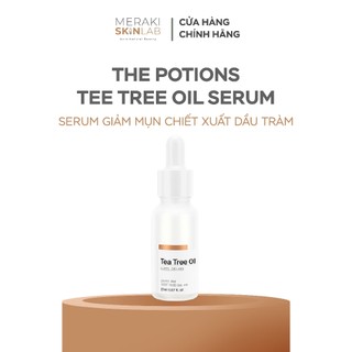 Serum Giảm Mụn Chiết Xuất Dầu Tràm The Potions Tee Tree Oil Serum 20ml