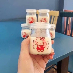 Lóc 12 hủ thủy tinh đựng sữa chua - chưng yến