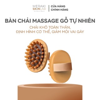 Bàn chải massage răng gỗ tự nhiên – Chải khô toàn thân, định hình cơ thể, giảm mỏi vai gáy, thư giãn mỗi ngày