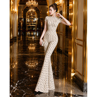 set bi tay cộc mix quần ống loe siêu tôn dáng dành cho nữ