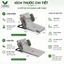 Đệm Nâng Lưng Điện 0-80° Cho Người Bệnh, Người Già - Hỗ Trợ Ngồi Dậy Loại Ngắn 120x75cm (BÀO HÀNH 2 NĂM)
