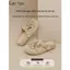 Dép sục bít mũi da lộn kèm charm dễ thương đế mềm êm đế cao 3cm