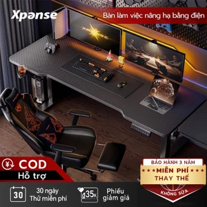 Xpanse Z-C8 bàn gaming Nâng Hạ Thông Minh Bàn Làm Việc Chân thép đặc bàn bệt Trò chơi dành riêng