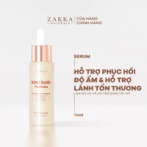 Tinh Chất Phục Hồi Độ Ẩm & Lành Tổn Thương Zakka Naturals Kintsugi Peptides Ultra Recovery Ampoule 15ml