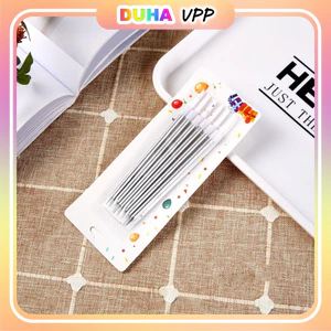 Hộp 50 Vỉ Nến Bút Chì, Nến Chân,Nến Bút Chì Sinh Nhật,Nến Que Dài 12cm DUHA 023