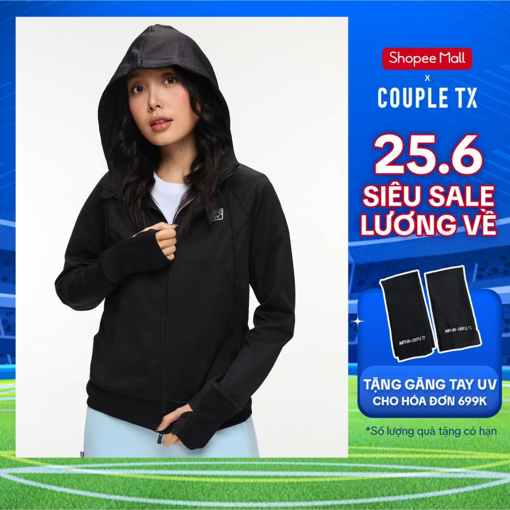 Áo Khoác Chống Nắng Nữ Couple TX Anti UV Helios Ver 2 Form Regular WOK 2080