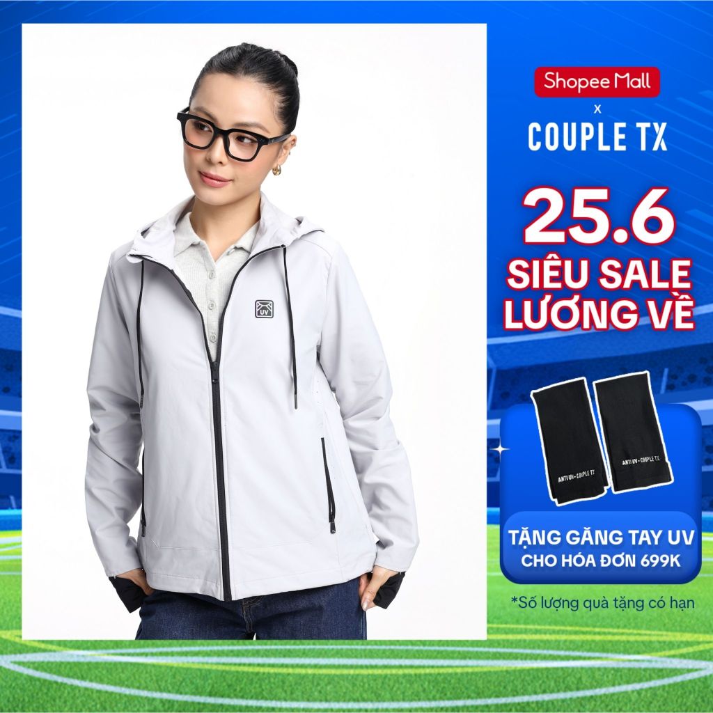 Áo Khoác Dù Chống Nắng Nam/Nữ Couple TX UV Pro Windbreaker MOK 1058/WOK 2058