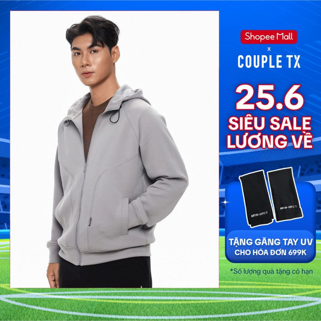 Áo Khoác Chống Nắng Nam Couple TX Airlayer Thun Double Face Ver 2.0 Raglan Form Relax MOK 1066
