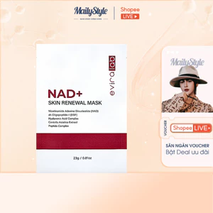 A623_Combo (01 Hộp) Q31 Mặt nạ tái tạo da eviralab NAD+ Skin Renewal Mask + (01 Hộp) Q33 + (05 Miếng) H57 Mặt nạ EOSITI™