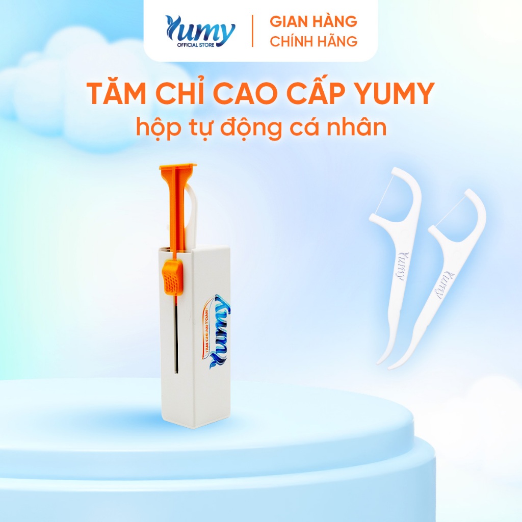 Combo 4 hộp Tăm chỉ tự động YUMY 10 chiếc/hộp cá nhân thiết kế thông minh nhỏ gọn tiện lợi(TC02-126)