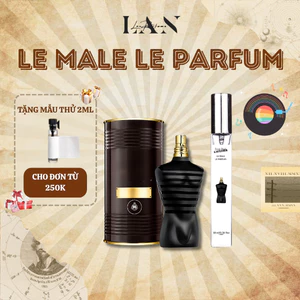 Nước Hoa Nam Chiết Le Male Le Parfum, Tinh Dầu Nước Hoa Nam LAN PERFUME Phong Cách Ấm Áp, Gợi Cảm, Hấp Dẫn, Lôi Cuốn